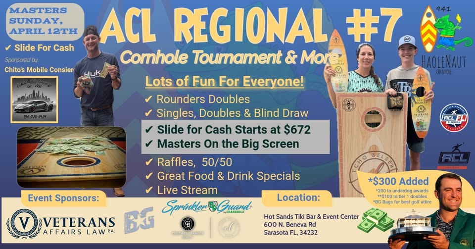 Poster for a pickleball regional tournament with various events and discounts.